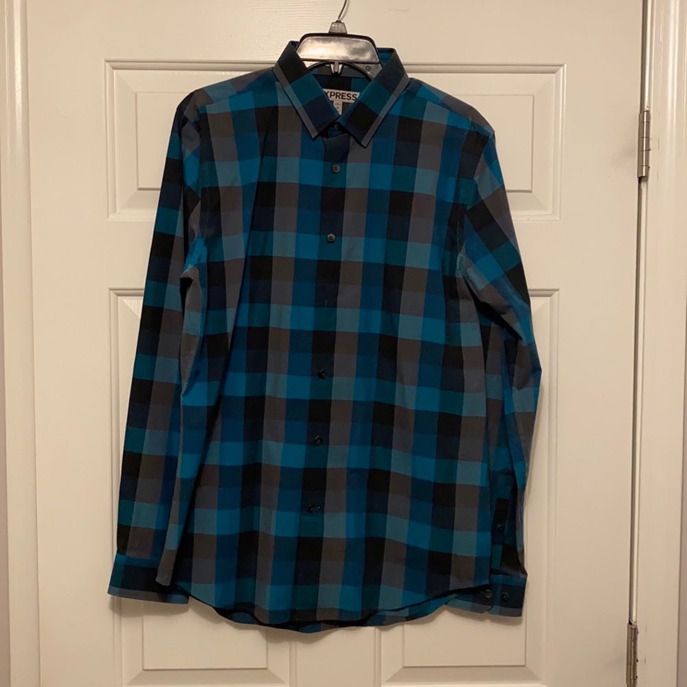 Express Button Up Dress Shirt!